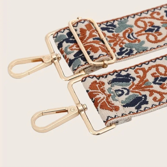 Embroidered Purse Strap - Picture 2 of 4